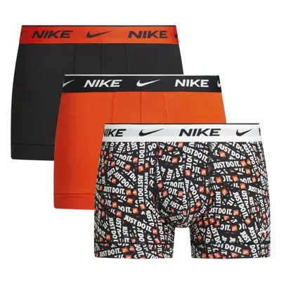 Nike EDAY COTTON STRETCH Férfi boxeralsó, narancssárga, méret