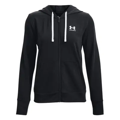 Under Armour RIVAL TERRY FZ HOODIE Női pulóver, fekete, méret