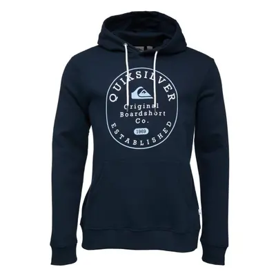 Quiksilver CIRCLE TRIM HOOD Férfi pulóver, sötétkék, méret