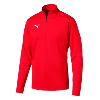 Puma LIGA TRAINING 4 ZIP TOP Férfi pulóver, piros, méret