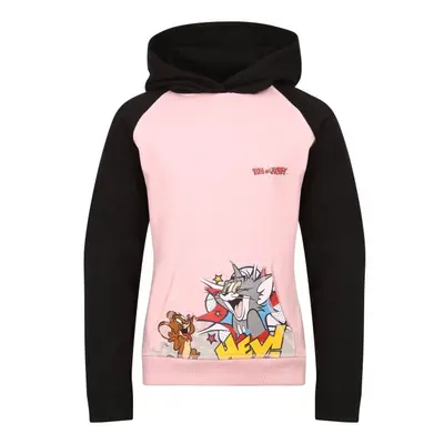 TOM AND JERRY TOM JERRY SMILE HOODIE-B Gyerek sportpulóver, rózsaszín, méret