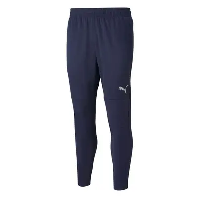 Puma TEAMFINAL TRAINING PANTS Férfi futball melegítőnadrág, sötétkék, méret