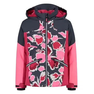 CMP KID G JACKET FIX HOOD Lány síkabát, rózsaszín, méret