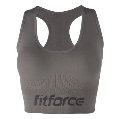 Fitforce SANCY Női sportmelltartó, szürke, méret