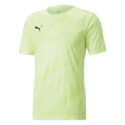 Puma INDIVIDUALRISE GRAPHIC TEE Férfi póló, sárga, méret