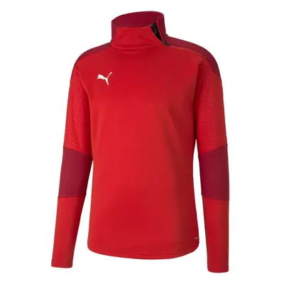 Puma TEAM FINAL TRAINING FLEECE Férfi pulóver edzésre, piros, méret