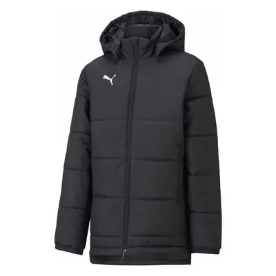 Puma BENCH JACKET JR Fiú kabát, fekete, méret