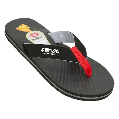 Cool NICKEL Férfi flip-flop papucs, fekete, méret