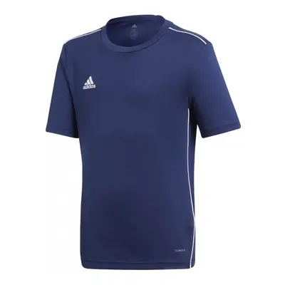 adidas CORE18 JSY Y Junior futballmez, sötétkék, méret