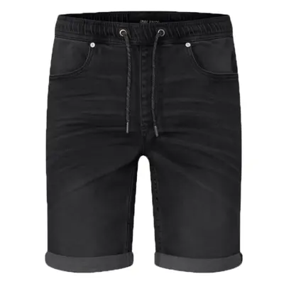 BLEND DENIM JOGG SHORTS TWISTER FIT Férfi farmer rövidnadrág, fekete, méret