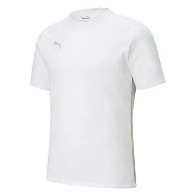 Puma TEAMCUP CASUALS TEE Futballpóló, fehér, méret