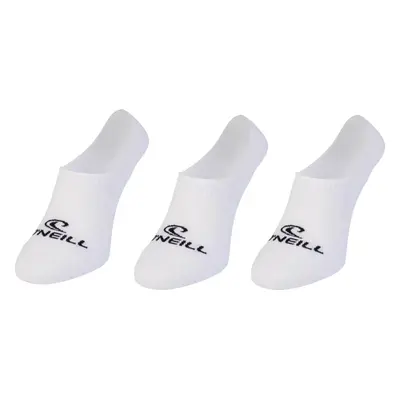 O'Neill FOOTIE ONEILL WHITE 3P Uniszex zokni, fehér, méret