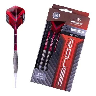 Windson ROUGE G TUNGSTEN SET Volfrám darts nyilak puha hegyekkel, piros, méret