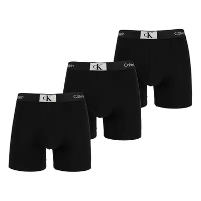 Calvin Klein ´96 COTTON-BOXER BRIEF 3PK Férfi boxeralsó, fekete, méret