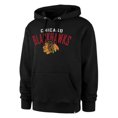 47 NHL CHICAGO BLACKHAWKS HELIX HOOD Pulóver, fekete, méret