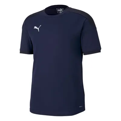 Puma TEAM FINAL TRAINING JERSEY Férfi póló, sötétkék, méret