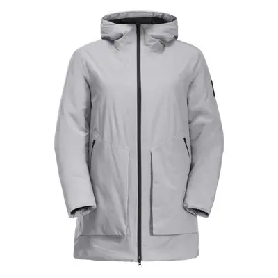 Jack Wolfskin LUISENPLATZ JKT W Női anorák, fehér, méret