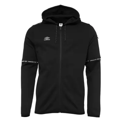 Umbro TECH FZ HOODIE Férfi sportos pulóver, fekete, méret