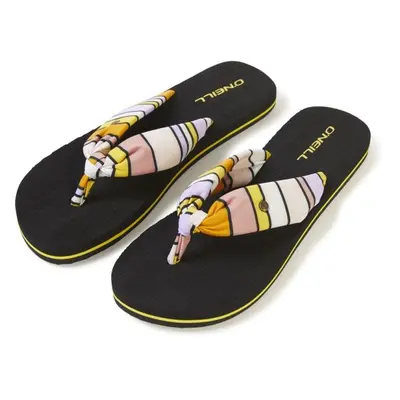 O'Neill DITSY SUN BLOOM SANDALS Női flip-flop papucs, fekete, méret