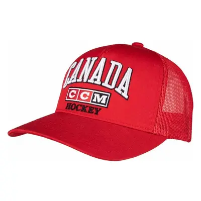 CCM MESHBACK TRUCKER TEAM CANADA Férfi baseball sapka, piros, méret