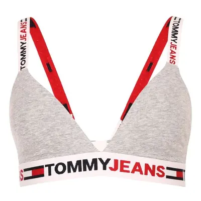 Tommy Hilfiger TOMMY JEANS ID-UNLINED TRIANGLE Női melltartó, szürke, méret