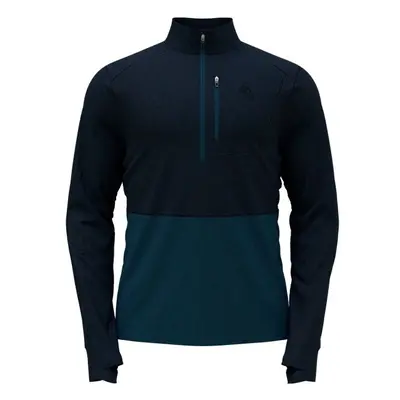 Odlo PERFORMANCE WOOL X-WARM Férfi középső réteg, fekete, méret