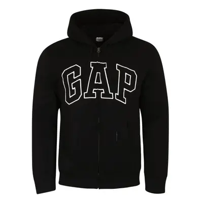 GAP V-GAP ARCH SHERPA FZ Férfi pulóver, fekete, méret