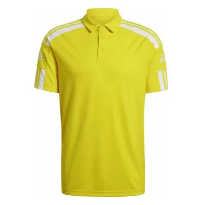 adidas SQ21 POLO Férfi galléros póló, sárga, méret