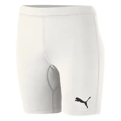 Puma LIGA BASELAYER SHORT TIGH JR Gyerek sportos rövidnadrág, fehér, méret