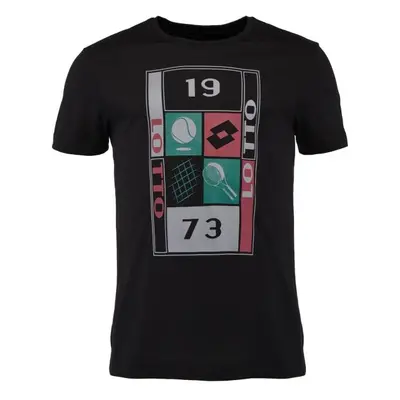 Lotto TEE SUPRA VII Férfi póló, fekete, méret