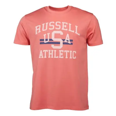 Russell Athletic T-SHIRT Férfi póló, lazac, méret