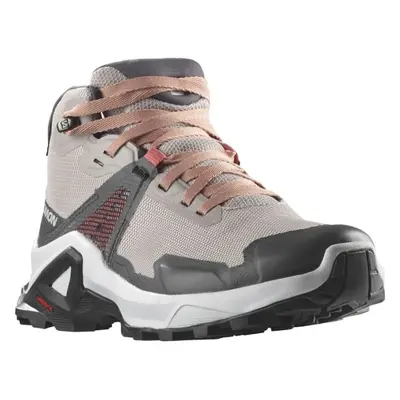 Salomon X RAISE MID GTX J Gyerek túracipő, bézs, méret