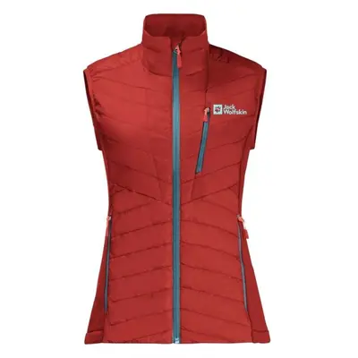 Jack Wolfskin ROUTEBURN PRO INS VEST W Női outdoor mellény, narancssárga, méret