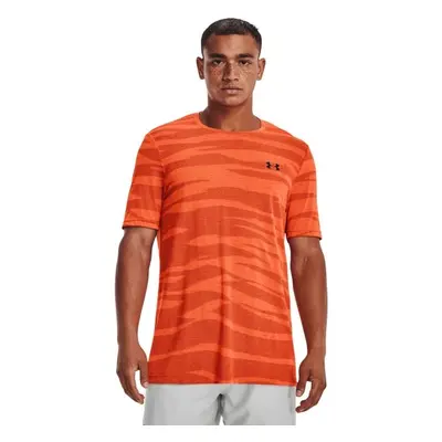 Under Armour SEAMLESS WAVE SS Férfi póló, narancssárga, méret