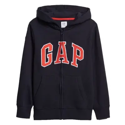 GAP V-NEW FZ GAP ARCH HOOD Fiú cipzáras felső, sötétkék, méret