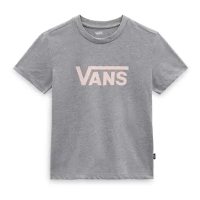 Vans WM DROP V SS CREW-B Női póló, szürke, méret