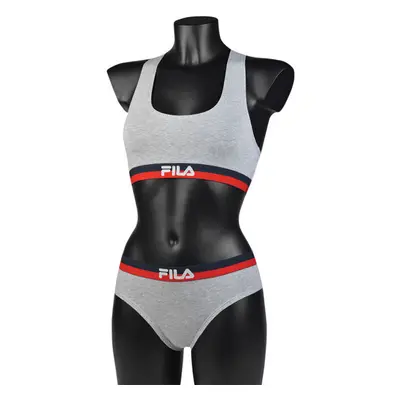 Fila WOMAN BRA Női melltartó, szürke, méret