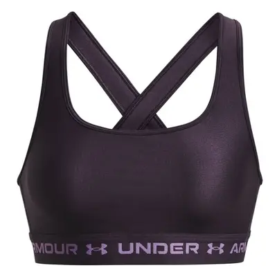 Under Armour CROSSBACK MID BRA Női melltartó, lila, méret