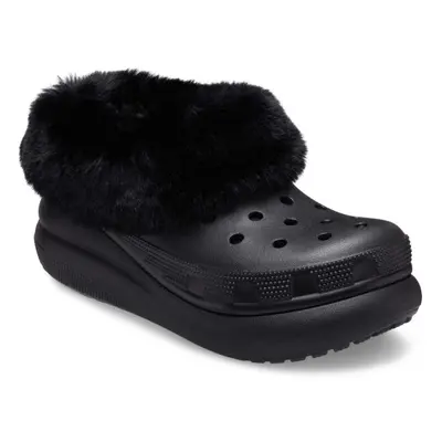 Crocs FUREVER CRUSH Uniszex belebújós cipő, fekete, méret 37/38