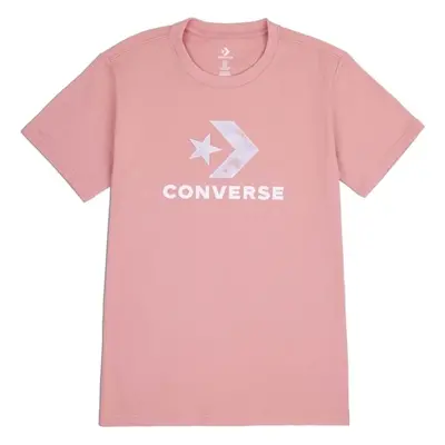 Converse SEASONAL STAR CHEVRON SS TEE Női póló, rózsaszín, méret