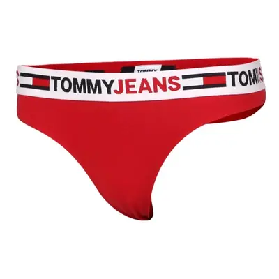 Tommy Hilfiger TOMMY JEANS ID-THONG Női tanga alsó, piros, méret