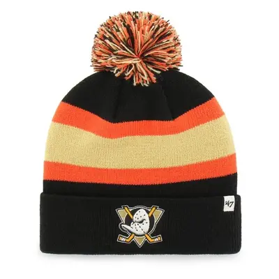 47 NHL ANAHEIM DUCKS BREAKAWAY CUFF KNIT Téli sapka, fekete, méret