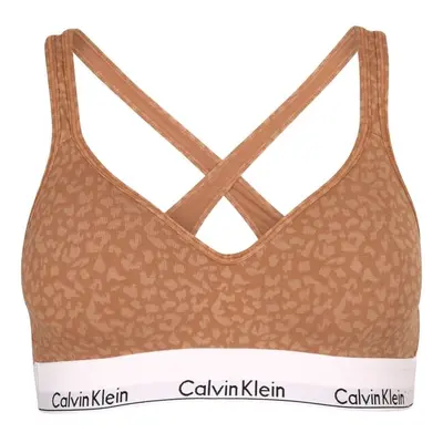 Calvin Klein BRALETTE LIFT Női sportmelltartó, barna, méret