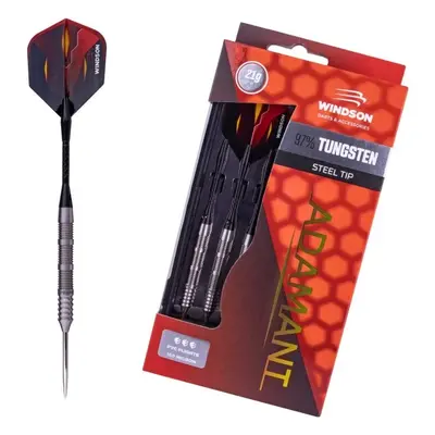 Windson ADAMANT SET G Volfrám darts nyilak acélhegyekkel, piros, méret