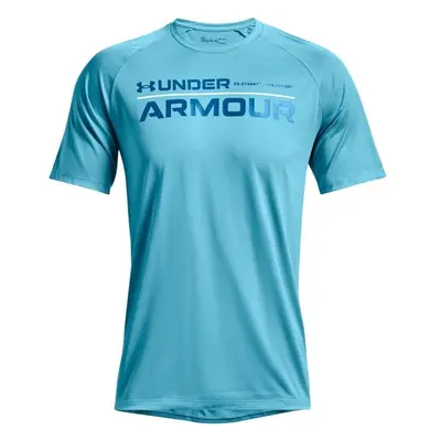 Under Armour TECH 2.0 WORDMARK SS Férfi póló, kék, méret