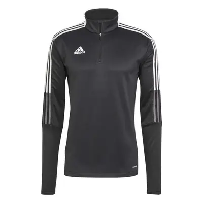 adidas TIRO21 WARM TOP Férfi futball pulóver, fekete, méret