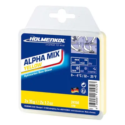 Holmenkol ALPHAMIX SÁRGA Paraffin wax, sötétkék, méret