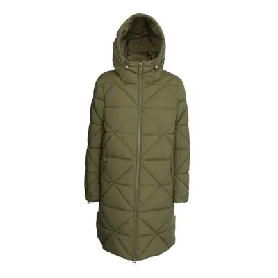 Geox W ALLENIE PARKA - SOFT POLY SH Női parka, khaki, méret