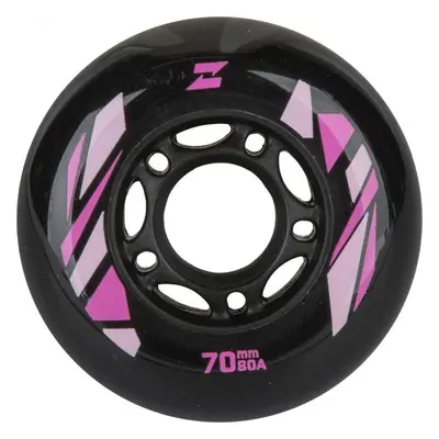 Zealot 70-80A WHEELS 4PACK Görkorcsolya kerék szett, fekete, méret