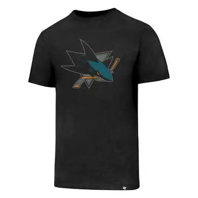 47 NHL SAN JOSE SHARKS CLUB TEE Férfi póló, fekete, méret